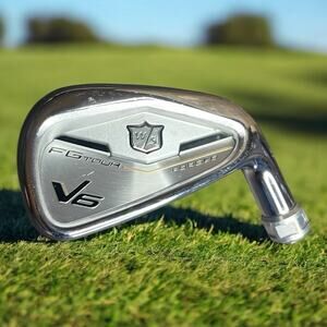 Wilson Staff V5 FG Tour Forged 7 Iron Demo Fitting Right Golf Club Head Only